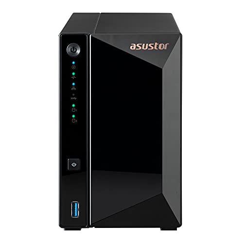 Asustor Drivestor 2 Pro AS3302T - 2 Bay NAS, Quad Core 1.4 GHz, 2,5...