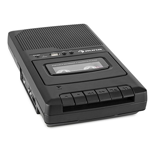 auna multimedia RQ-132 - Mangianastri, Lettore Cassette, Tape MC Po...
