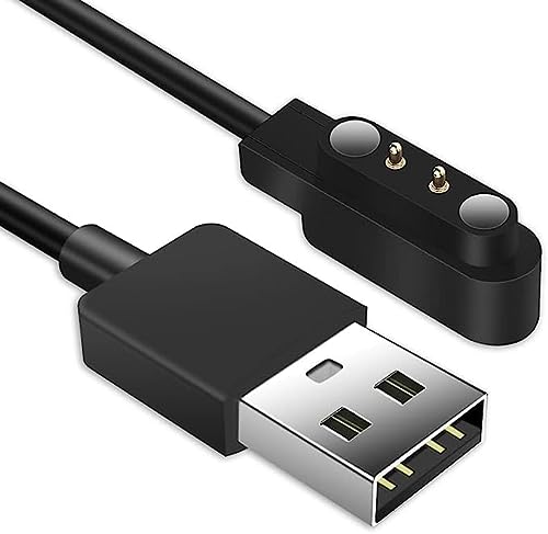 AXFEE Cavo di Ricarica USB 2.0 Magnetico, 2 Pin-Distanza Tra i Pin ...