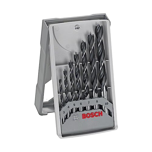 Bosch Professional Mini X-Line Set Punte Elicoidali per Legno, 3 - ...