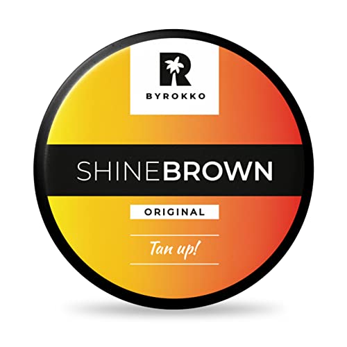 BYROKKO Shine Brown Crema Acceleratore Abbronzatura Premium (190 ml...