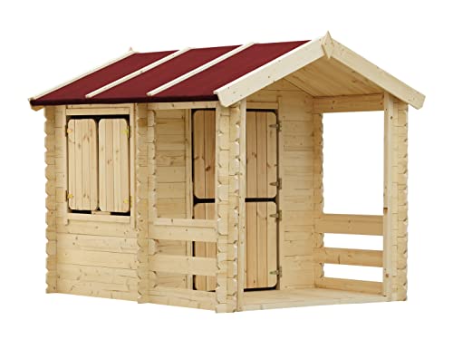 Casetta legno per bambini - Casetta giocattolo per bambini - L182xL...