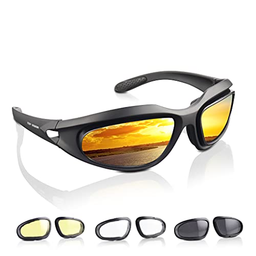 EXP VISION Occhiali da moto polarizzati occhiali da moto antivento ...