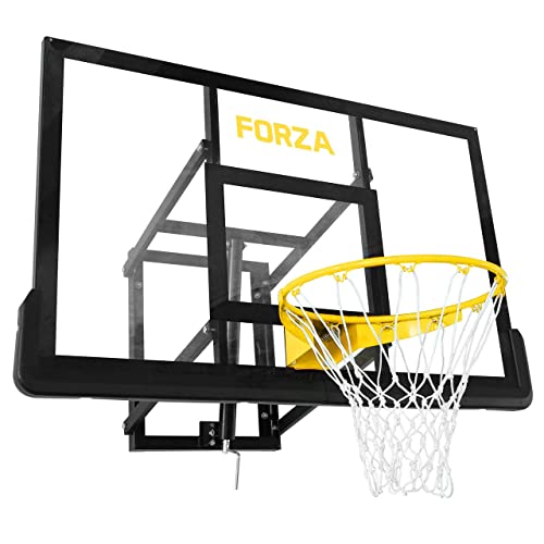 FORZA Canestro professionale da Basket da Muro - Canestro Regolabil...