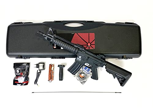 Fucile Softair M4 Lancer Tactical AEG Potenza 0,9 Joule In Abs Rinf...