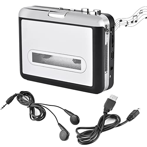 GAESHOW Lettore Cassette Audio, Lettore di Audiocassette Portatile,...