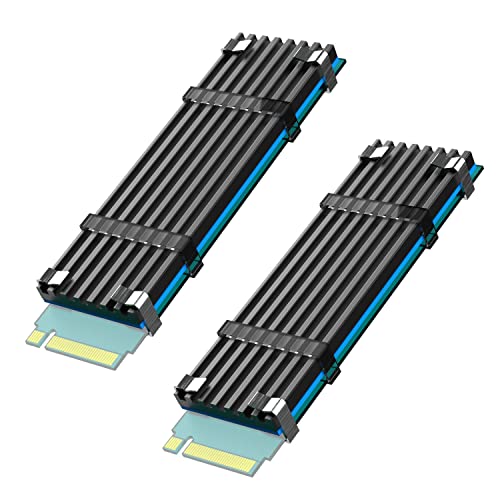 GLOTRENDS Dissipatore M.2 Installazione PS5 e PC per SSD M.2 PCIe N...