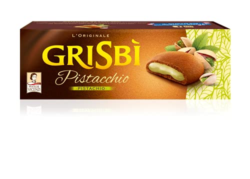 Grisbì Pistacchio - Biscotti di Croccante Frolla al Cacao Ripiena ...