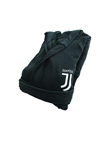 Juventus FC Accappatoio Premium, Nero, L...