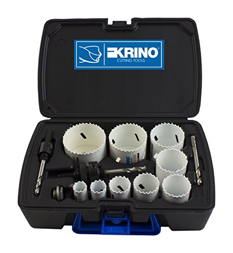 Krino 21013205k - Set di Seghe A Tazza Bimetalliche al Cobalto  Kit...