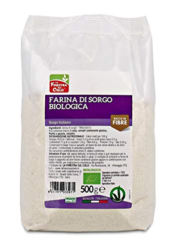 La Finestra sul Cielo Farina di Sorgo Italiana Bio, 500g...
