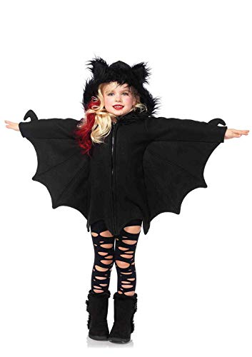 Leg Avenue - Costume per travestimento da Pipistrello, Bambina, col...