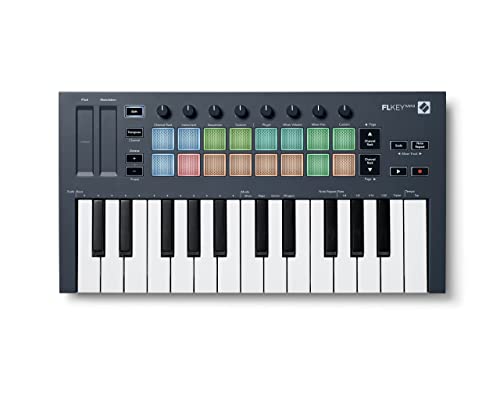 Novation FLkey Mini - Controller MIDI a tastiera portatile a 25 tas...
