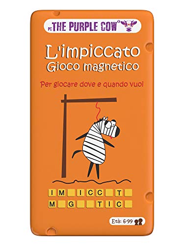 Purple Cow- L impiccato. Gioco Magnetico, Colore Arancione, 7290016...