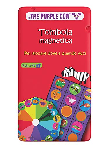 Purple Cow- Tombola Magnetica Gioco, dai 5 anni, 7290016026948...