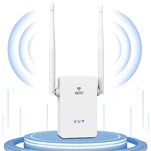 Ripetitore WiFi, 300Mbps Amplificatore WiFi 2.4GHz WiFi Extender co...