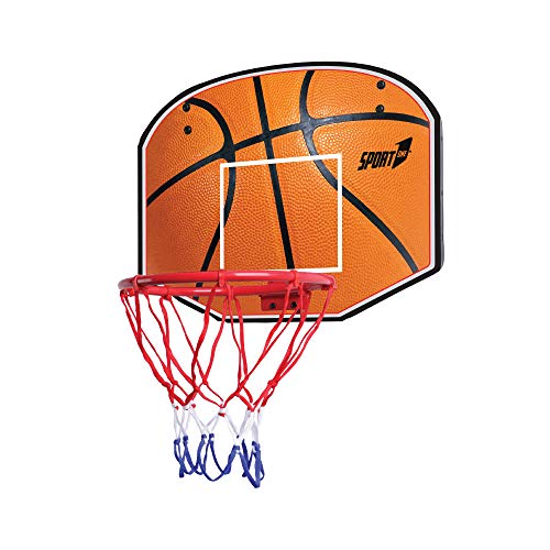 Sport1 Play tabellone Basket Gioventù Unisex, Arancione, Unica...