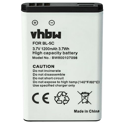 vhbw Li-Ion batteria 1200mAh (3.7V) compatibile con Alcatel-Lucent ...