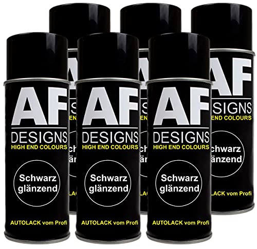 Alex Flittner Designs Vernice spray per cerchioni, colore nero luci...