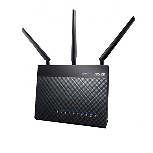 ASUS RT-AC68U - Router Gaming Wi-Fi Gigabit Dual Band AC1900, AiMes...