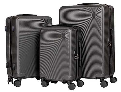 CABIN GO 5513 – Set di 3 valigie - bagaglio a mano da 55 cm, vali...