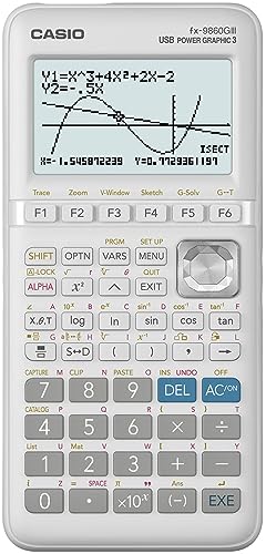 Casio FX-9860GIII - Calcolatrice grafica monocromatica senza CAS, B...