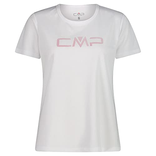 CMP - T-shirt da donna, Bianco-Fard, 40...