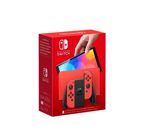 Console Nintendo Switch - Modello OLED edizione Speciale Mario (ros...