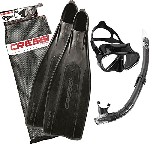 Cressi Pro Star Bag - Set Immersioni, Apnea, Snorkeling, composto d...