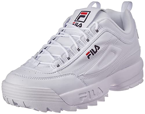 Fila DISRUPTOR, Sneaker, Uomo, Bianco (White), 43 EU...