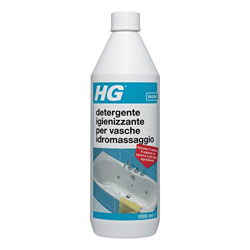 HG Pulizia Detergente Igienizzante per Vasche Idromassaggio, 75 ml...