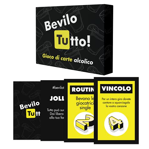 ÏMPRÜM Giochi Alcolici 100 Carte da Tavolo - Regali Divertenti - ...