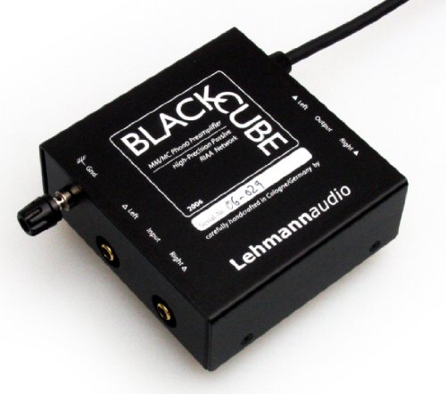 Lehmann - Preamplificatore phono Audio Black Cube (MM MC, 113 x 1...