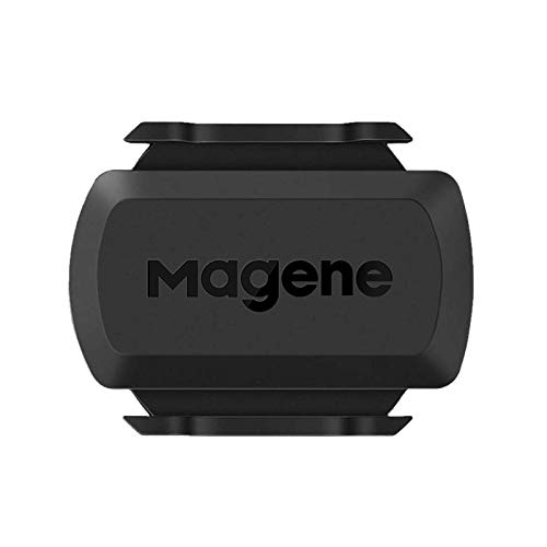 Magene S3+ Sensore di velocità Cadenza per Ciclismo, Sensore RPM per Bicicletta Wireless Ant+ Bluetooth 4.0