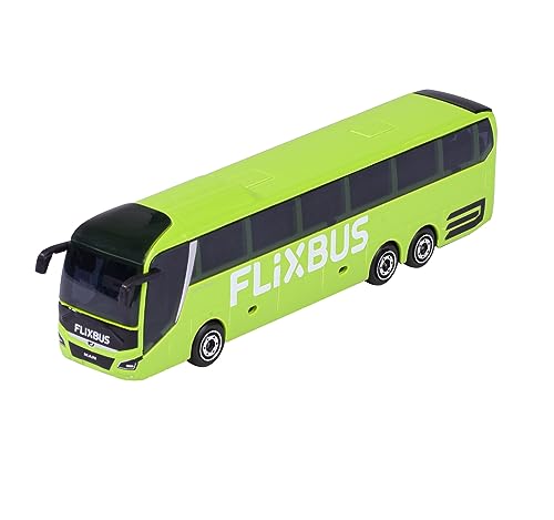 Majorette MAN Lion s Coach L Flixbus - Autobus giocattolo con ruota...