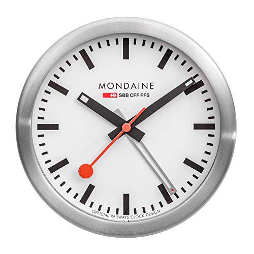Mondaine Table Clock - Orologio da Tavolo per Soggiorno e Stanza, A...