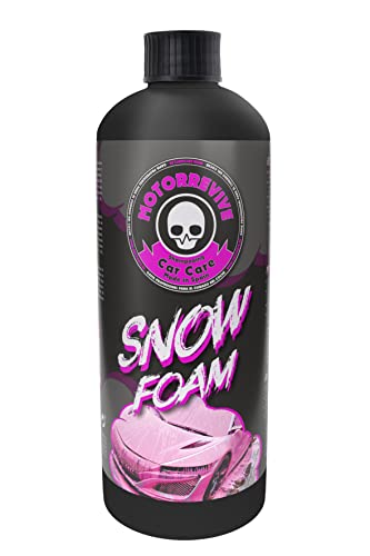 Motorrevive Schiuma detergente Snow Foam Rosa Shampooing Car Care 5...
