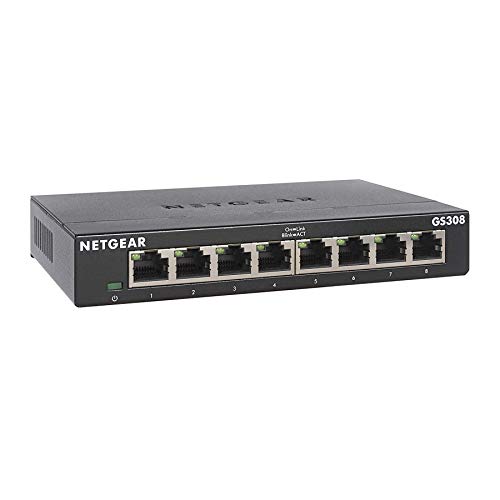 NETGEAR Switch Ethernet 8 porte Unmanaged GS308 - Hub di rete domes...