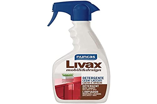 Nuncas Livax Mobili&Design Detergente per Legni Laccati Lucidi e Op...