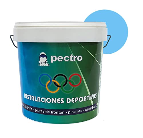PECTRO Vernice per Piscine 4L in Cemento, Fibra e Poliestere - Pitt...