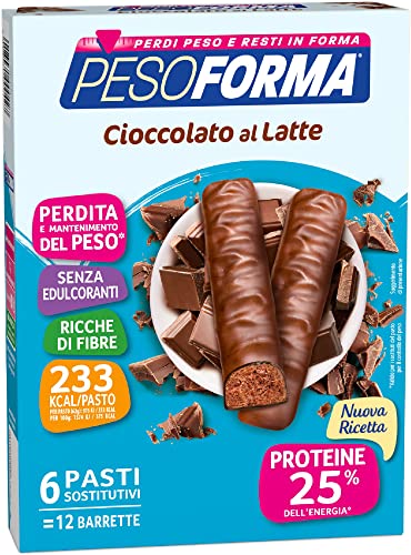 Pesoforma Barrette Cioccolato al Latte, Pasti sostitutivi dimagrant...