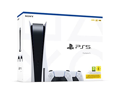 Playstation 5 Standard Console + 2 Controller DualSense White...