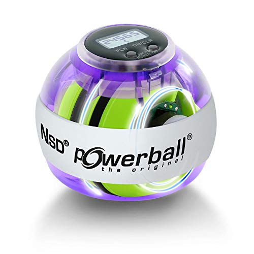 Powerball Autostart Multilight Max, cyclette con effetto luce blu e...