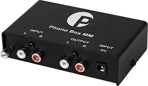 Pro-Ject Phono Box MM, Preamplificatore, colore: Nero...