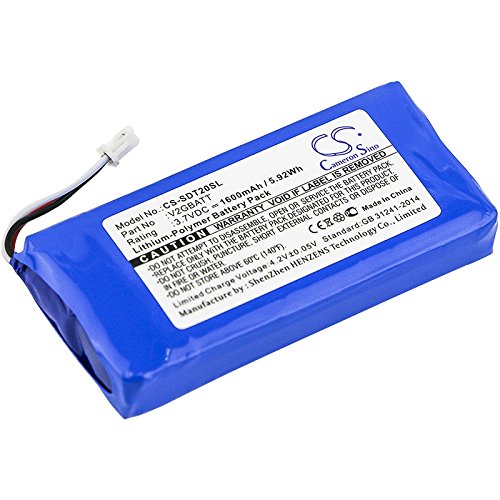 Replacement Battery for SPORTDOG TEK 2.0 GPS Collar TEK-2L V2GBATT...