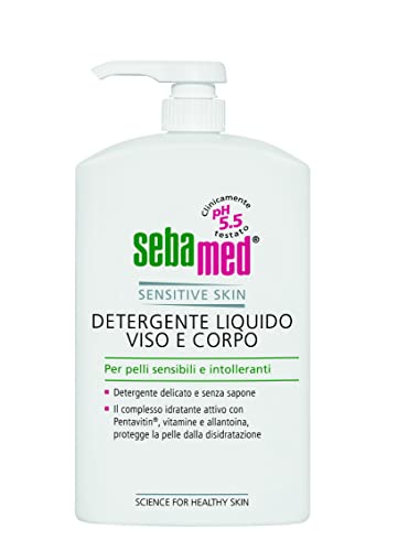 Sebamed Detergente Liquido Viso e Corpo, per Pelli Sensibili e Into...