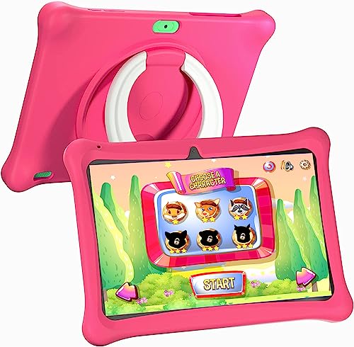 SGIN Tablet Bambini 10 Pollici Tablet Touch 2GB RAM 64GB ROM, Andro...