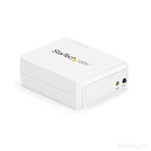 StarTech.com Server di Stampa Wireless N ad 1 porta USB con porta e...