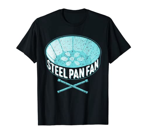  Steel Pan Fan  banda d acciaio tamburo   batteria musica Maglietta...