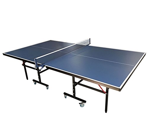 Tavolo da Ping Pong Pieghevole Blu misure regolamentare tennis da t...